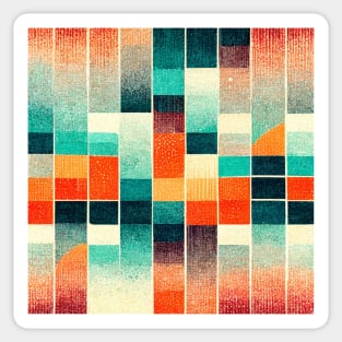 Seamless Pattern, Colors Pattern Sticker